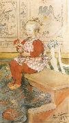 Carl Larsson Lisbeth oil painting on canvas